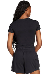 adidas camiseta manga corta mujer W 3S SJ BABY T vista trasera