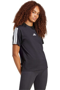 adidas camiseta manga corta mujer W 3S SJ T B vista detalle