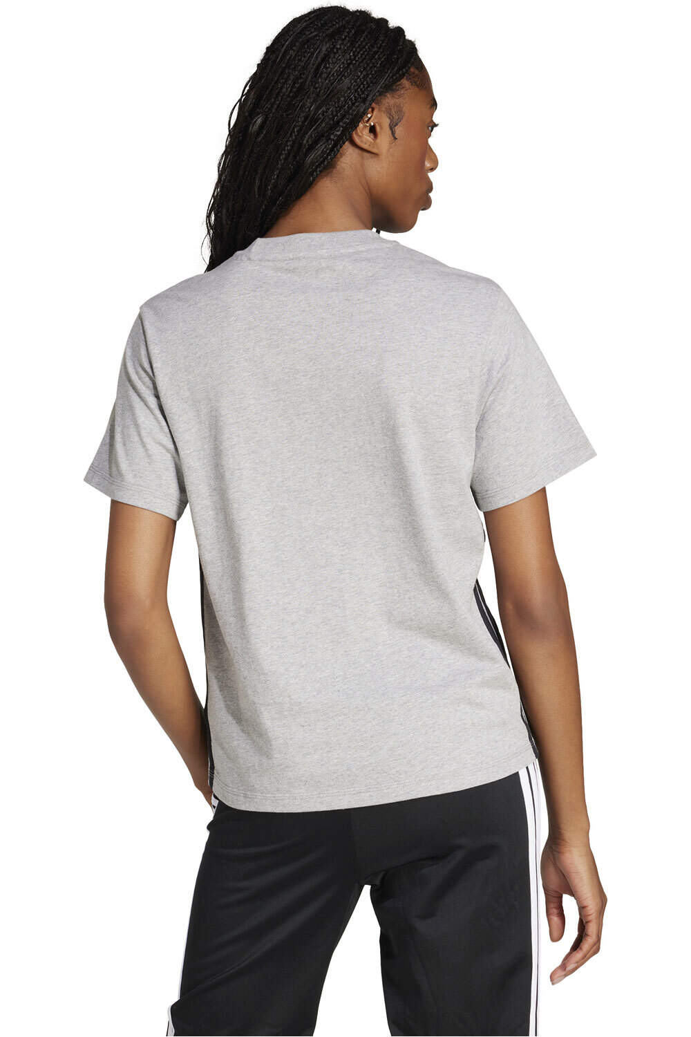 adidas camiseta manga corta mujer W 3S SJ T vista trasera