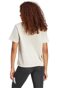 adidas camiseta manga corta mujer W 3S SJ T vista trasera
