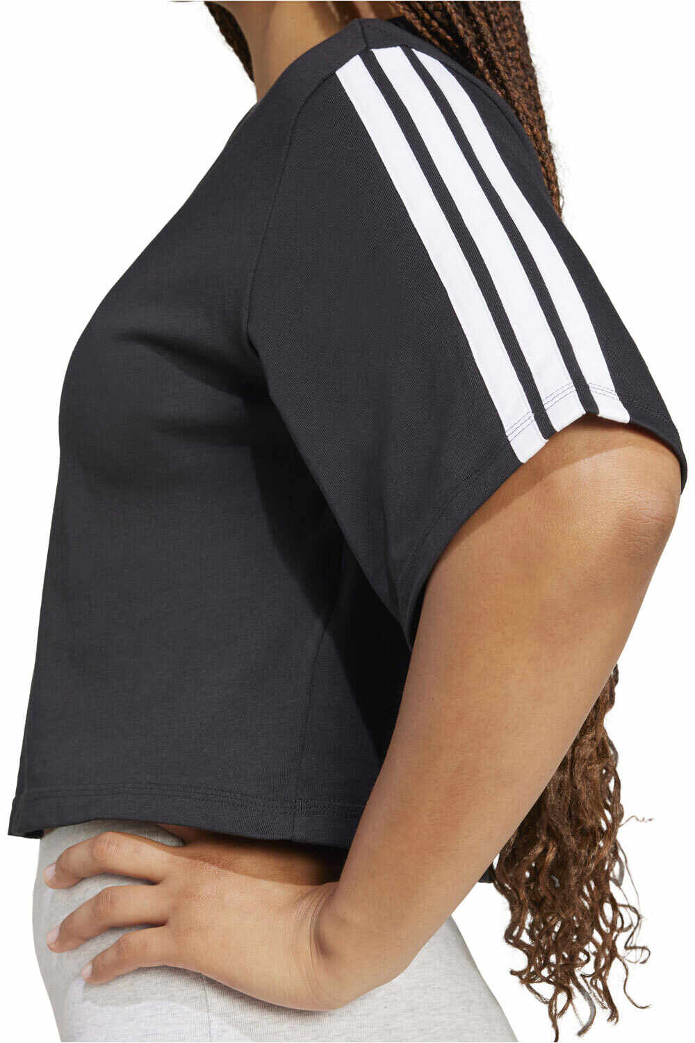 adidas camiseta manga corta mujer W 3S SJ TLR T vista detalle