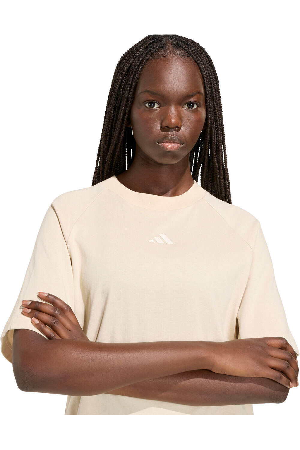 adidas camiseta manga corta mujer W AK SL TEE vista detalle