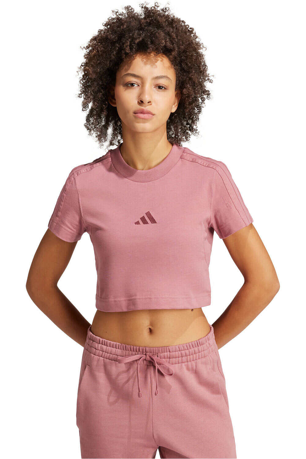 adidas camiseta manga corta mujer W ALL SZN E TEE vista frontal