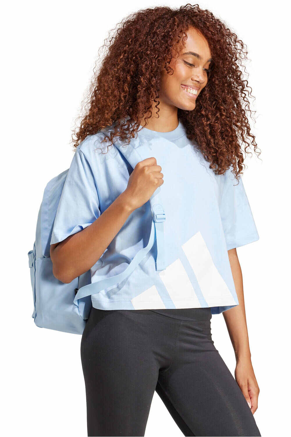 adidas camiseta manga corta mujer W BL SJ BF T vista detalle