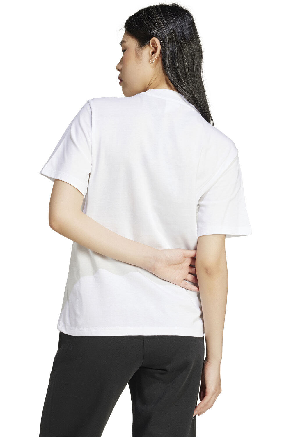 adidas camiseta manga corta mujer W BL SJ T vista trasera