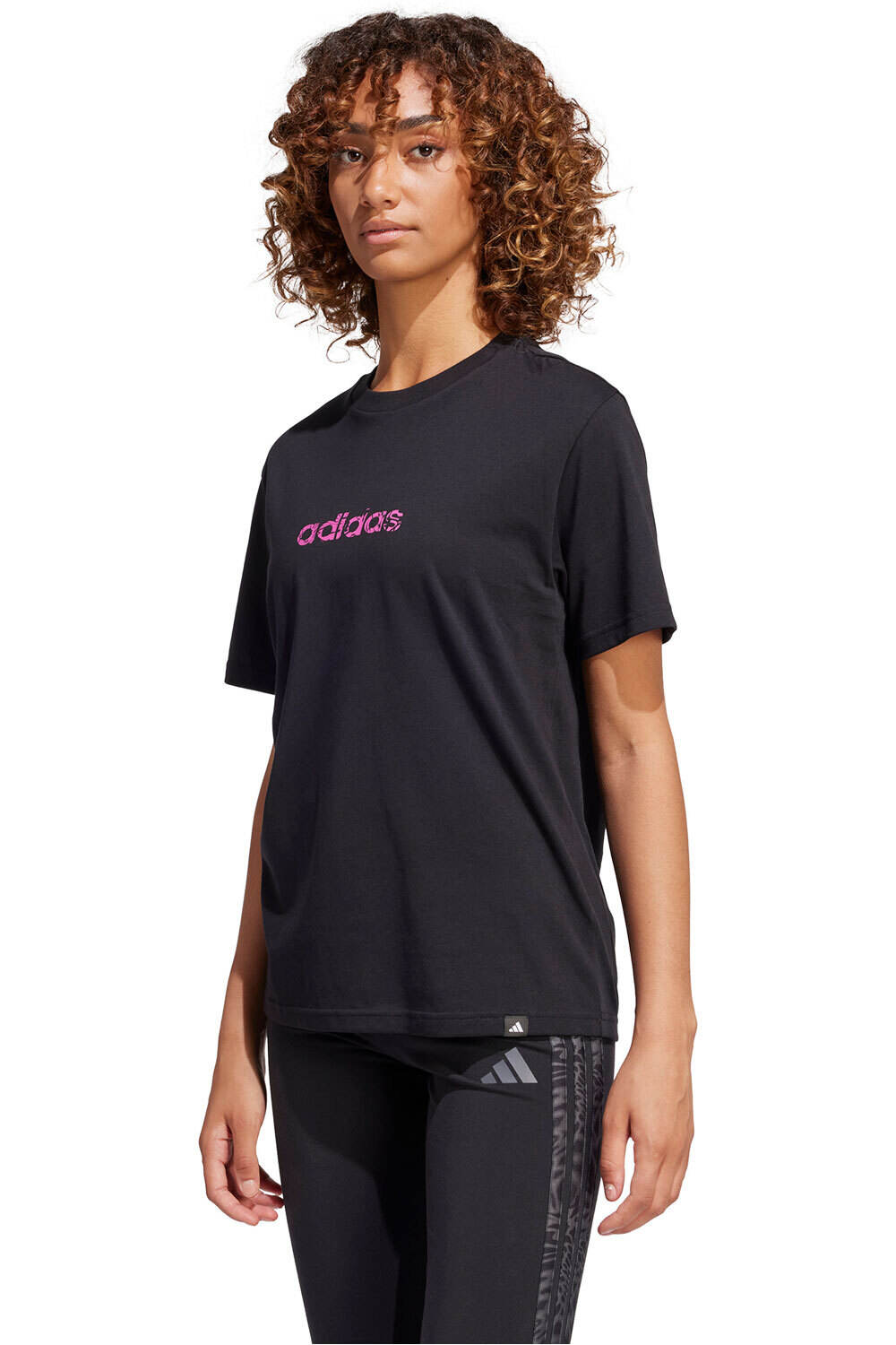 adidas camiseta manga corta mujer W C CAMO LIN T vista frontal