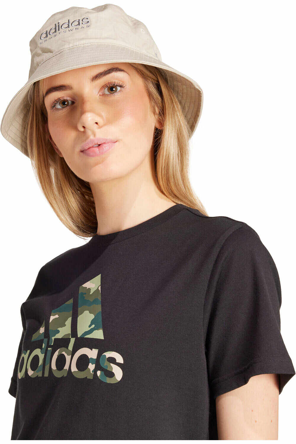 adidas camiseta manga corta mujer W CAMO T 03