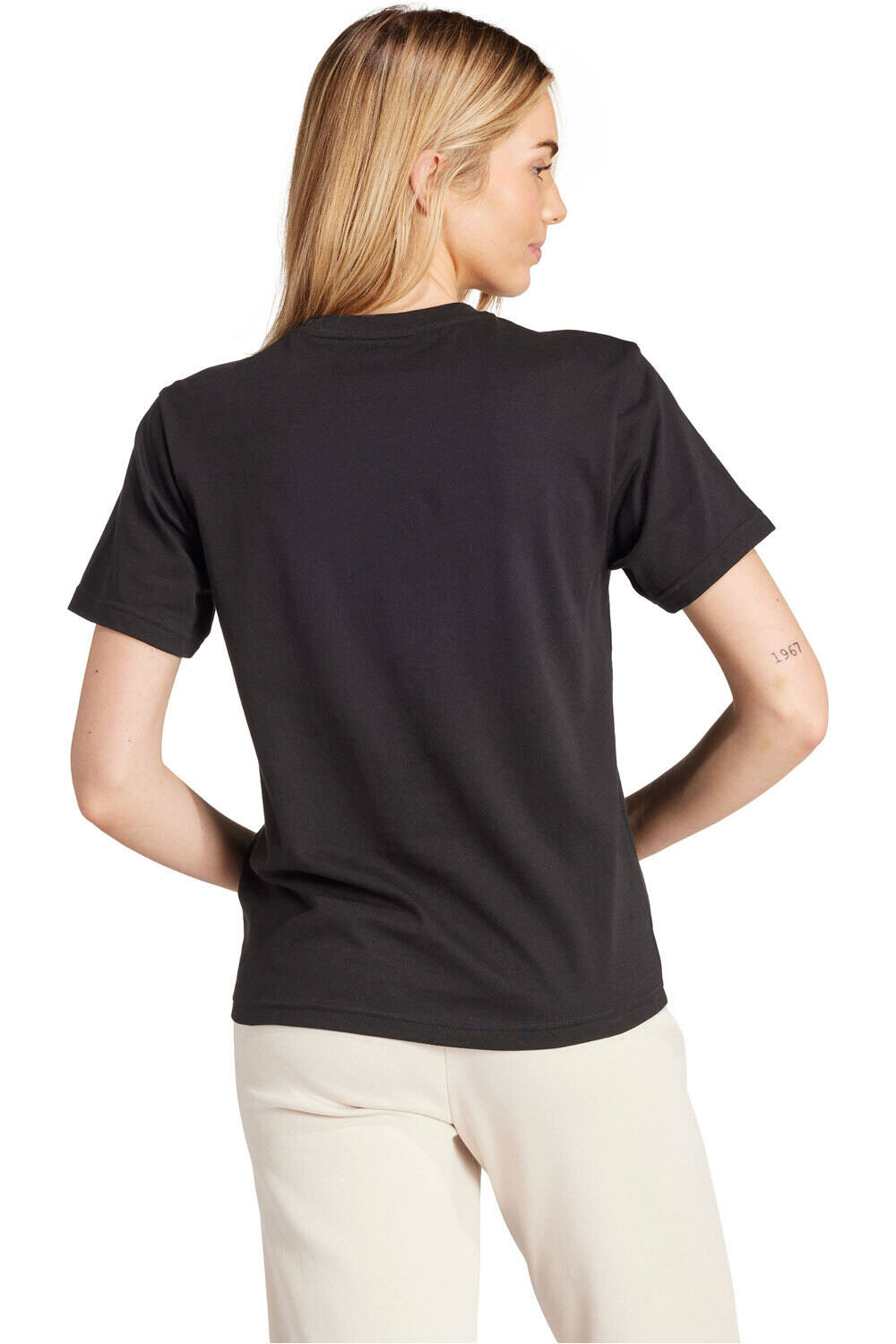 adidas camiseta manga corta mujer W CAMO T vista trasera