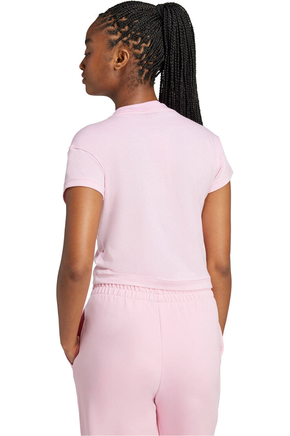 adidas camiseta manga corta mujer W FI SL BB TEE vista trasera