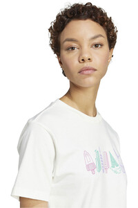 adidas camiseta manga corta mujer W L FOOD TEE 03