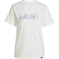 adidas camiseta manga corta mujer W L FOOD TEE 05