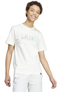 adidas camiseta manga corta mujer W L FOOD TEE vista detalle