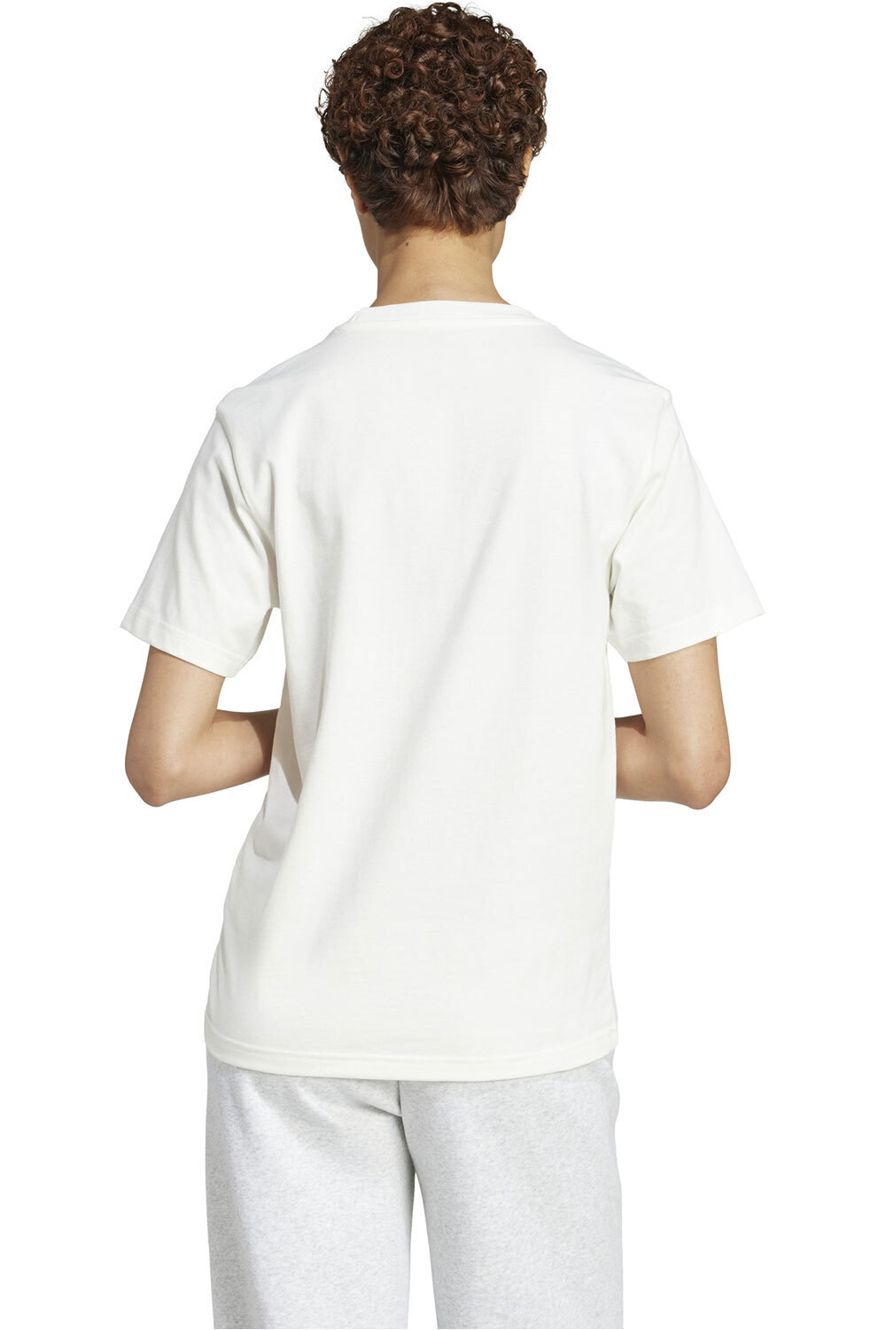 adidas camiseta manga corta mujer W L FOOD TEE vista trasera