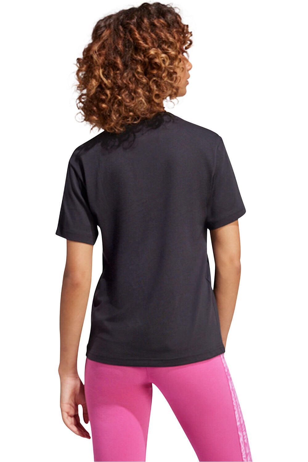 adidas camiseta manga corta mujer W L MINI TEE vista trasera