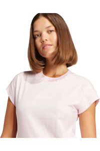 adidas camiseta manga corta mujer W LIN SJ T vista detalle