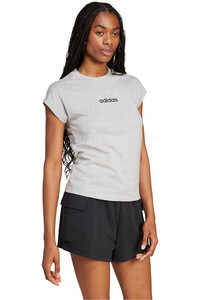 adidas camiseta manga corta mujer W LIN SJ T vista detalle