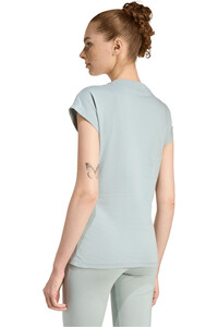 adidas camiseta manga corta mujer W LIN SJ T vista trasera