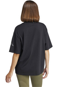 adidas camiseta manga corta mujer W SL+ SJ BOYF T vista trasera