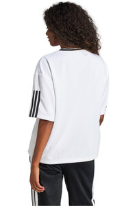 adidas camiseta manga corta mujer W TIRO Q1 BOYFT vista trasera