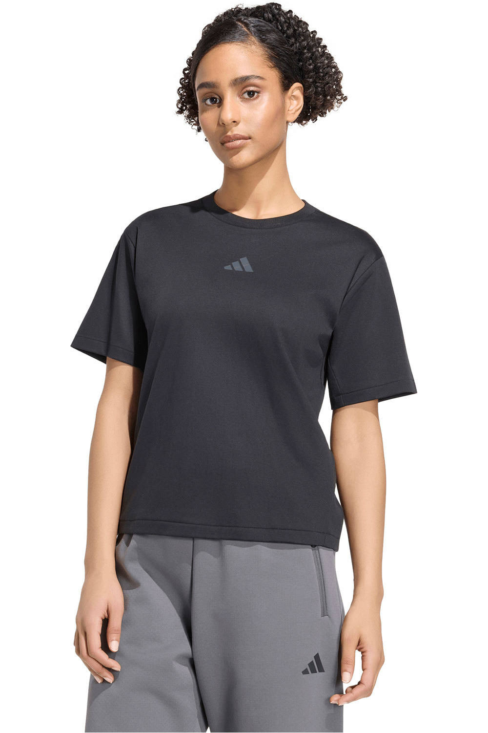 adidas camiseta manga corta mujer W Z.N.E. TEE vista frontal