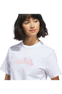 adidas camiseta manga corta mujer WESTERN FLORALS vista detalle