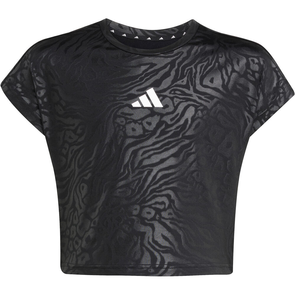 adidas camiseta manga corta niña ALL SPORTS ANIMAL PRINT CROP 04