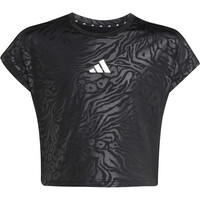 adidas camiseta manga corta niña ALL SPORTS ANIMAL PRINT CROP 04