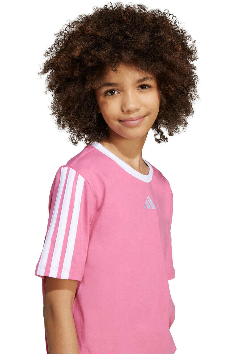 adidas camiseta manga corta niña ESSENTIALS vista detalle