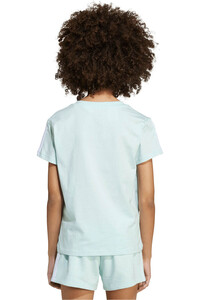 adidas camiseta manga corta niña ESSENTIALS vista trasera