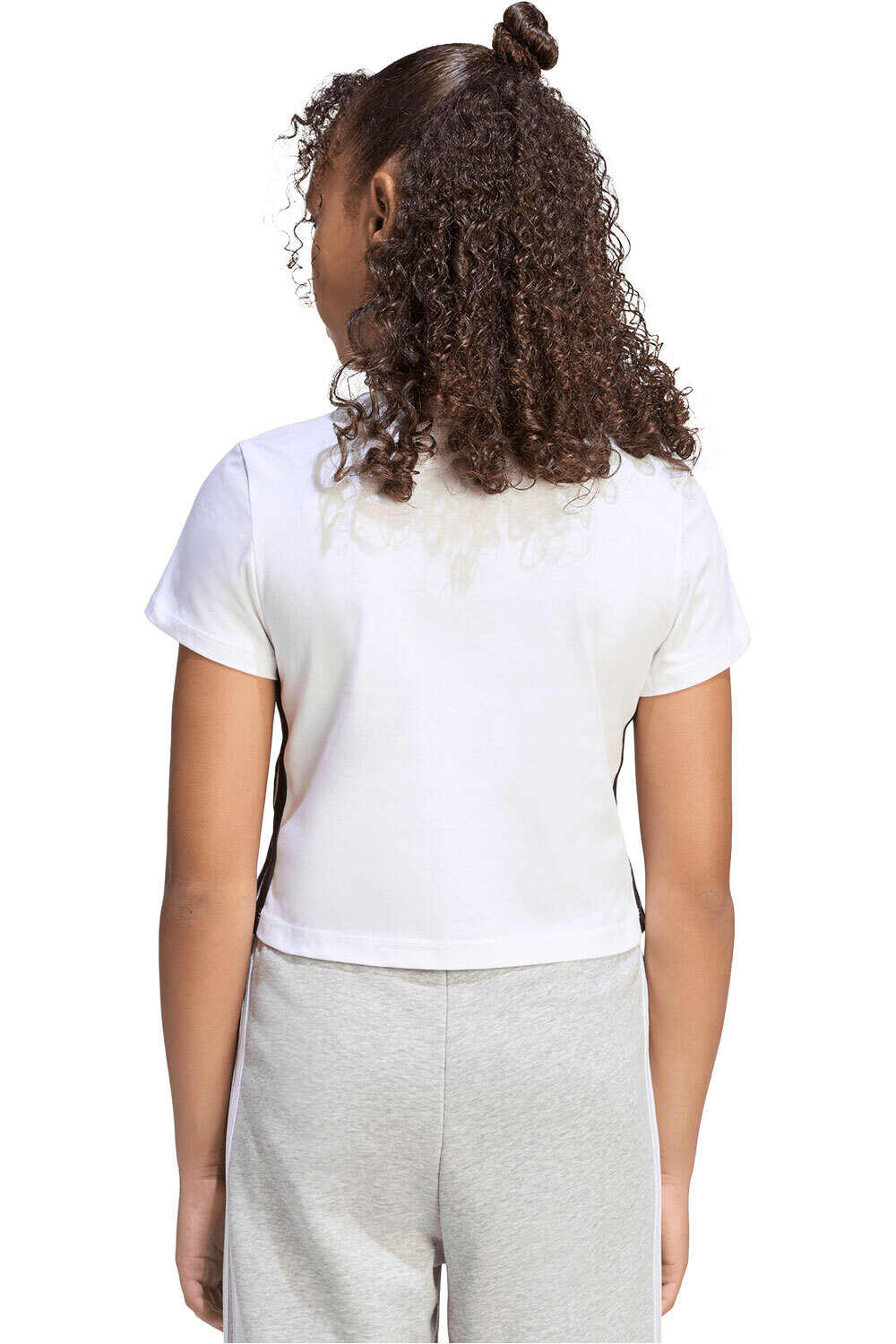 adidas camiseta manga corta niña JG 3S BABY TEE vista trasera