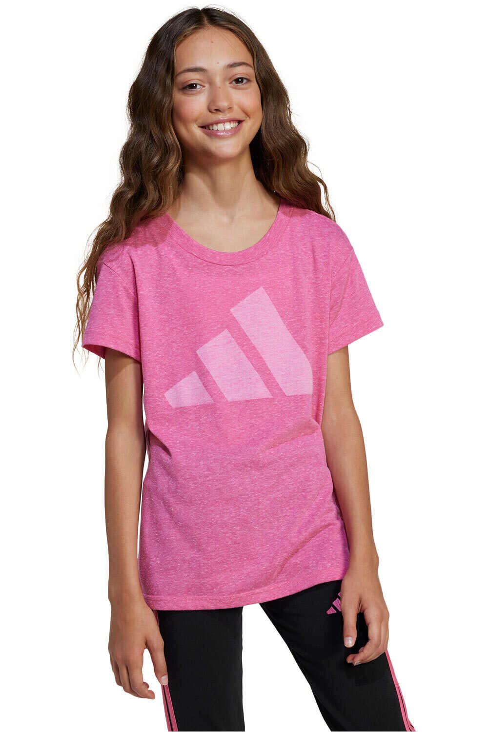adidas camiseta manga corta niña JG BL WIN TEE vista frontal