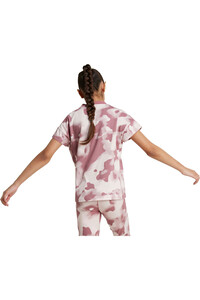 adidas camiseta manga corta niña JG FI AOP T vista trasera