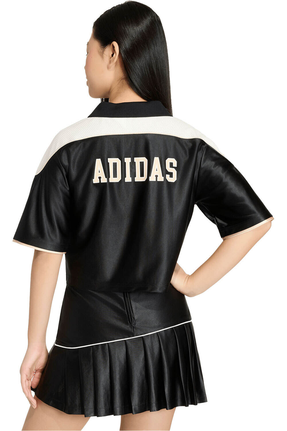 adidas camiseta manga corta niña POLO STADIUM vista trasera