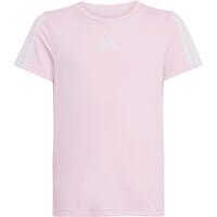 adidas camiseta manga corta niña TRAIN ESSENTIALS 3-STRIPES 04