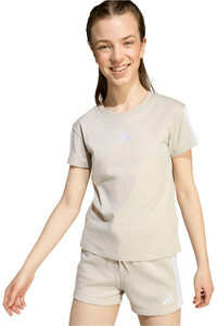 adidas camiseta manga corta niña X_JG 3S TEE 160 vista detalle