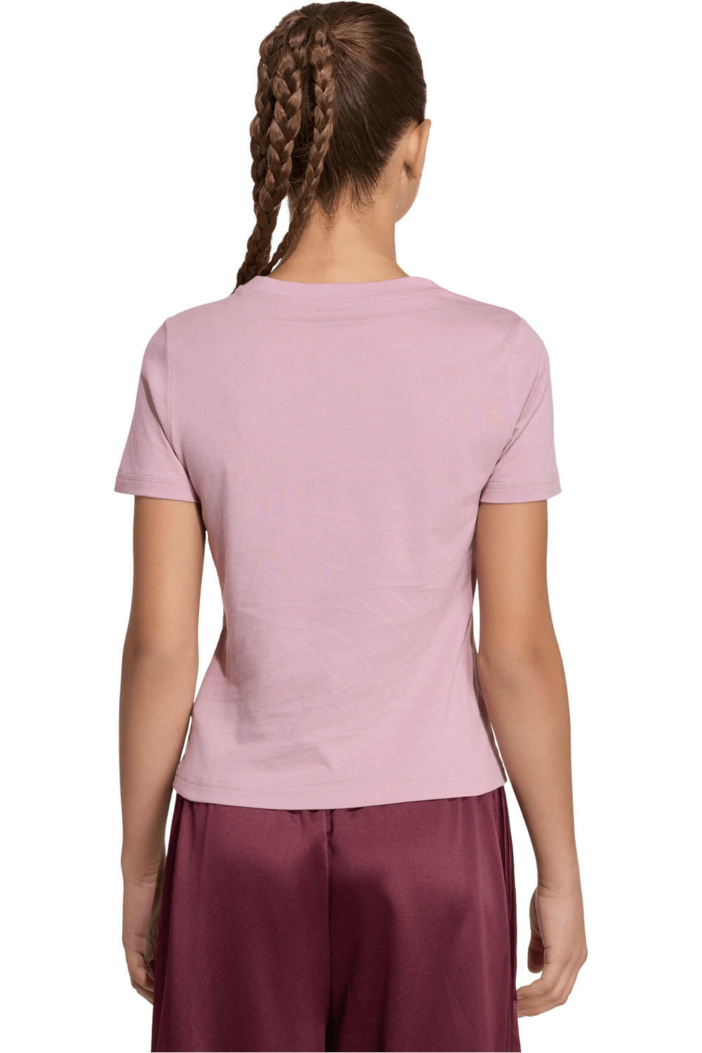 adidas camiseta manga corta niña X_JG SATIN TEE vista trasera