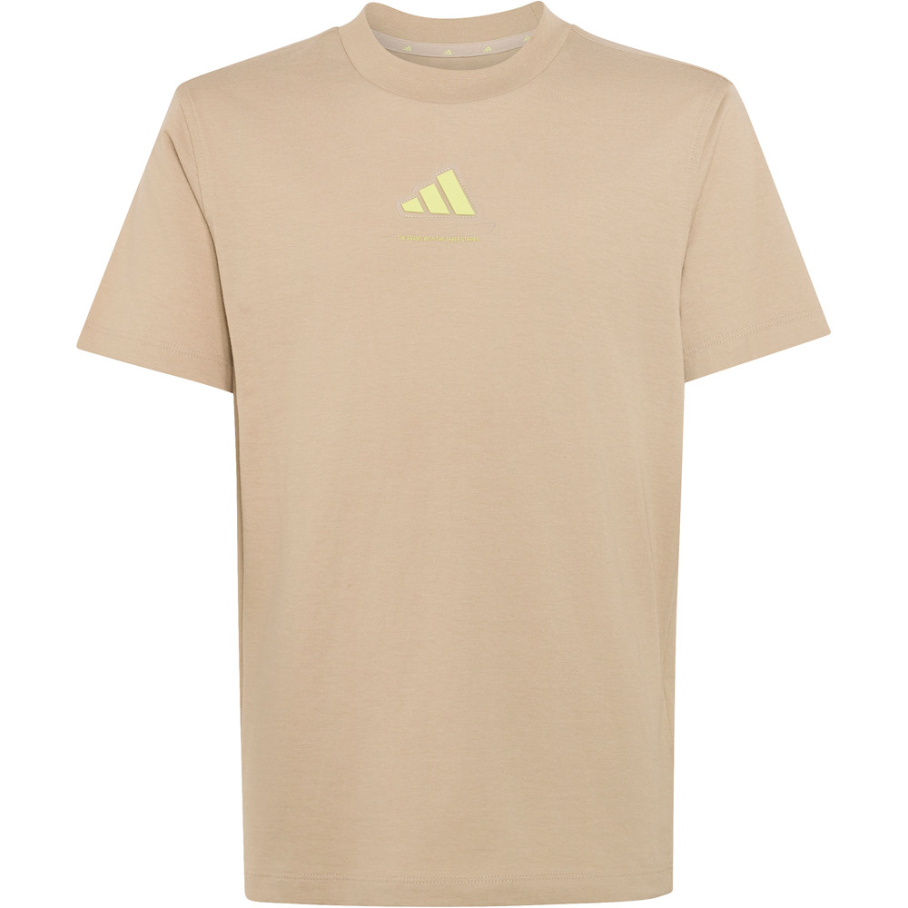 adidas camiseta manga corta niño B SJ T vista frontal