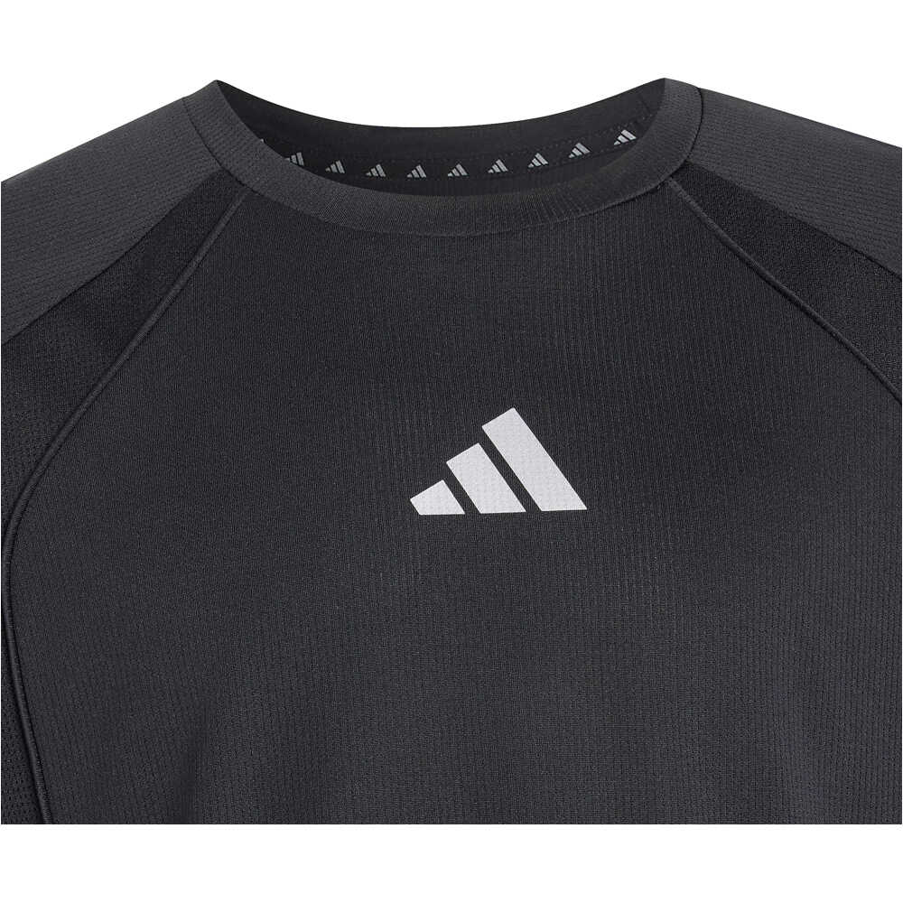 adidas camiseta manga corta niño CAMISETA TECH APPAREL CLIMACOOL vista detalle