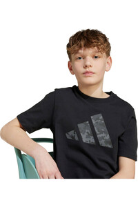 adidas camiseta manga corta niño CAMO GRAPHIC vista detalle
