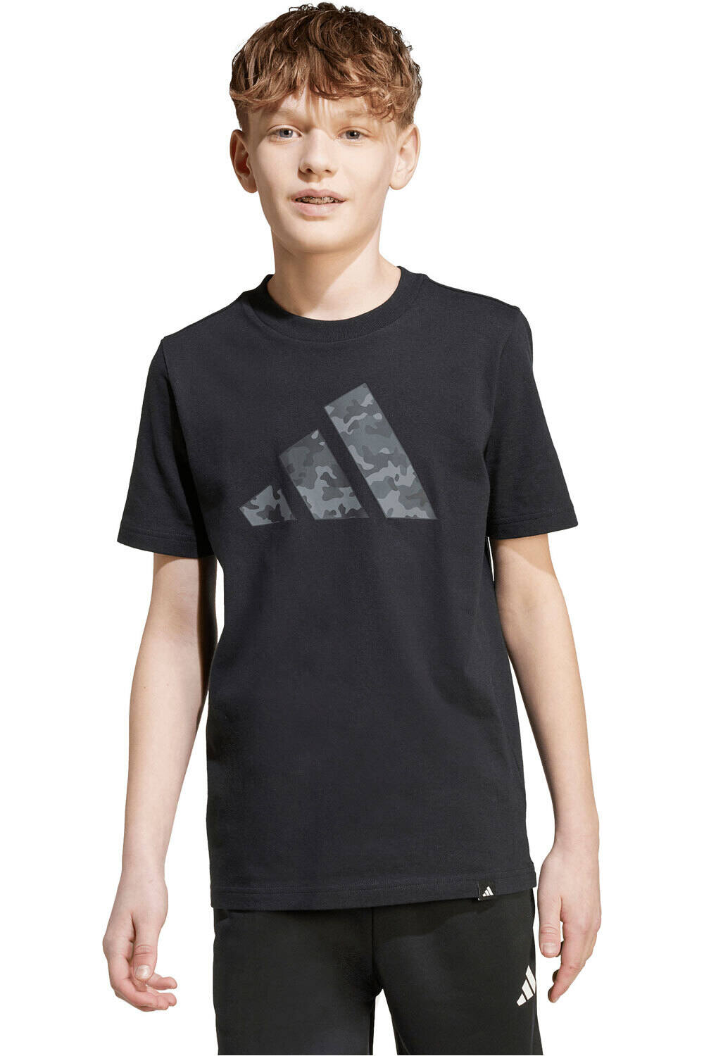 adidas camiseta manga corta niño CAMO GRAPHIC vista frontal