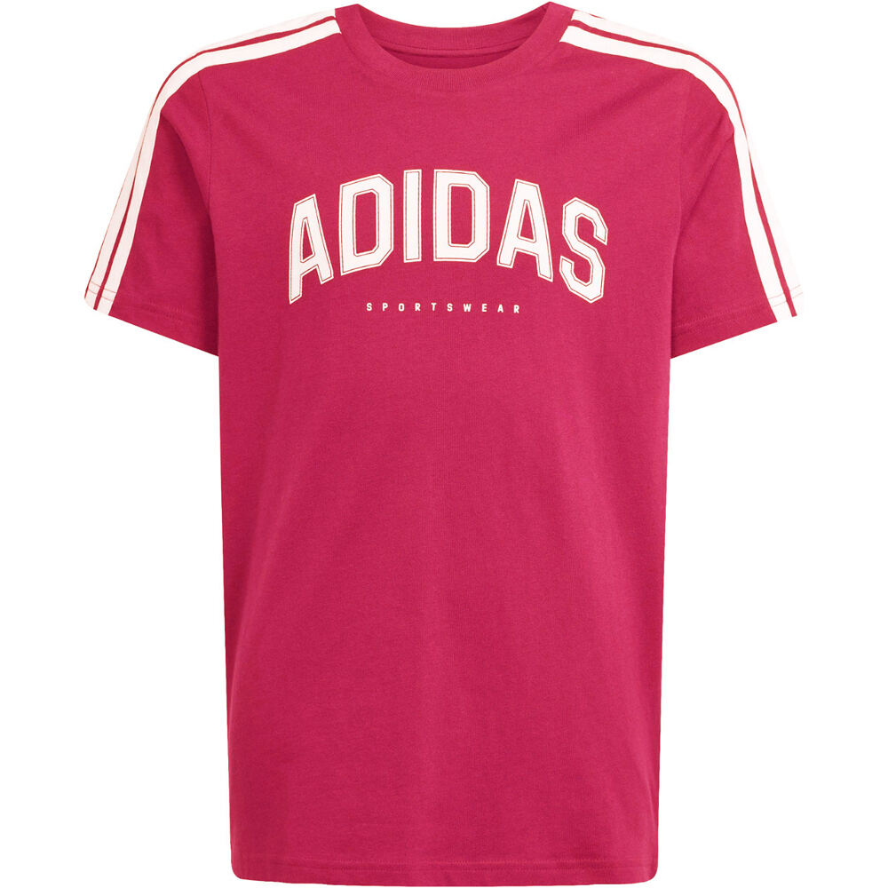 adidas camiseta manga corta niño CODES COLLEGIATE GRAPHIC vista frontal