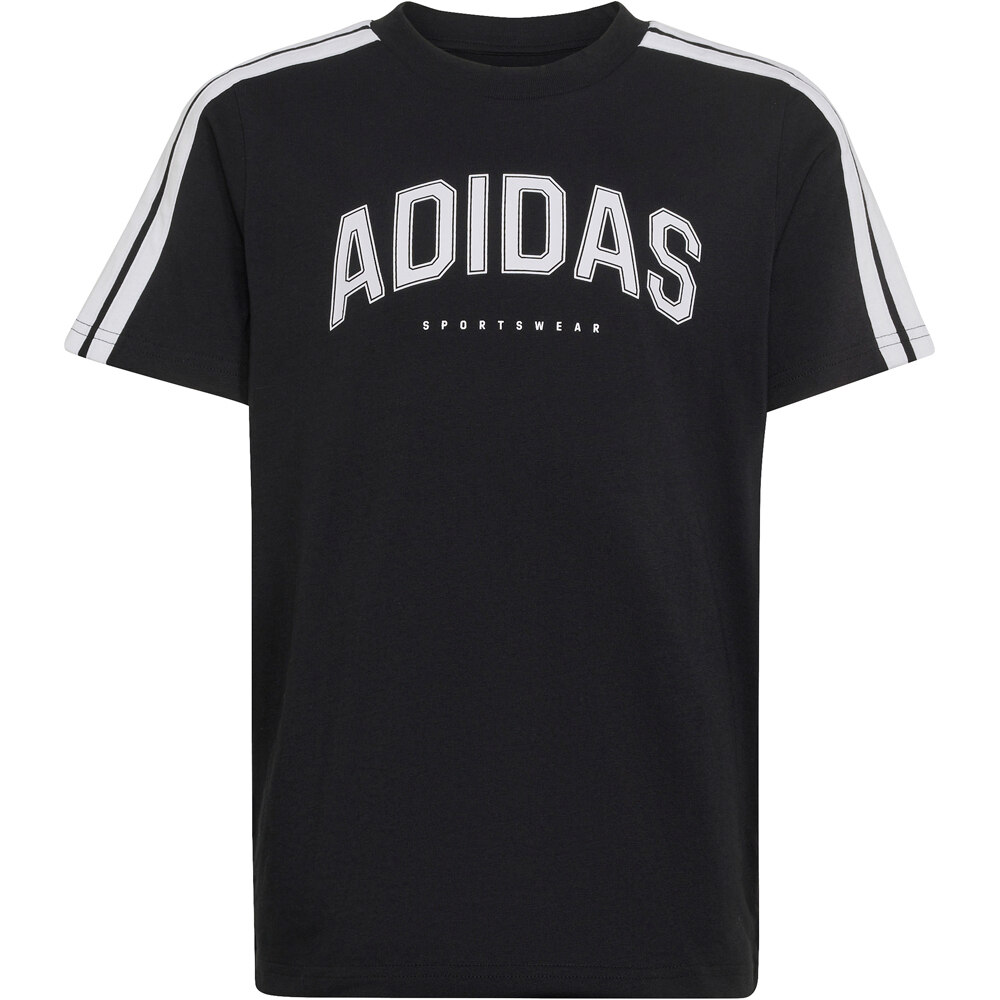 adidas camiseta manga corta niño CODES COLLEGIATE GRAPHIC vista frontal