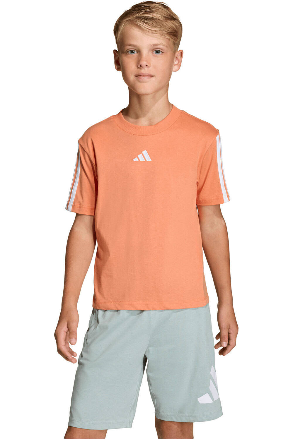 adidas camiseta manga corta niño ESSENTIALS vista frontal