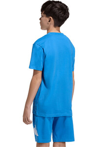 adidas camiseta manga corta niño ESSENTIALS vista trasera