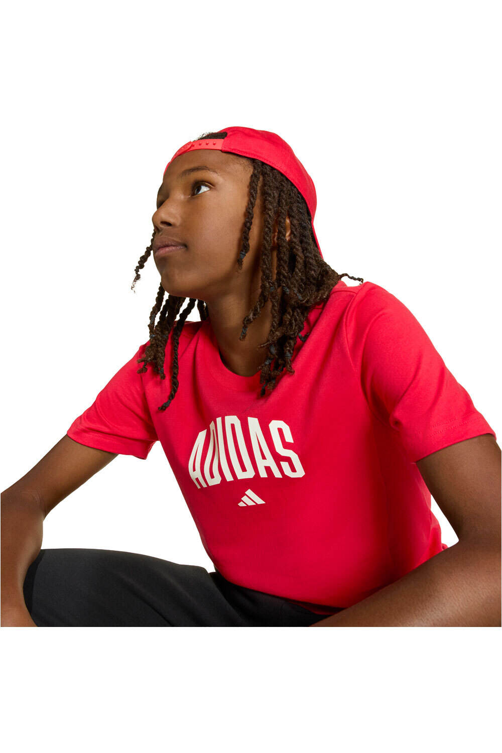 adidas camiseta manga corta niño ESTAMPADO INSPIRACIN UNIVERSITARIA vista detalle