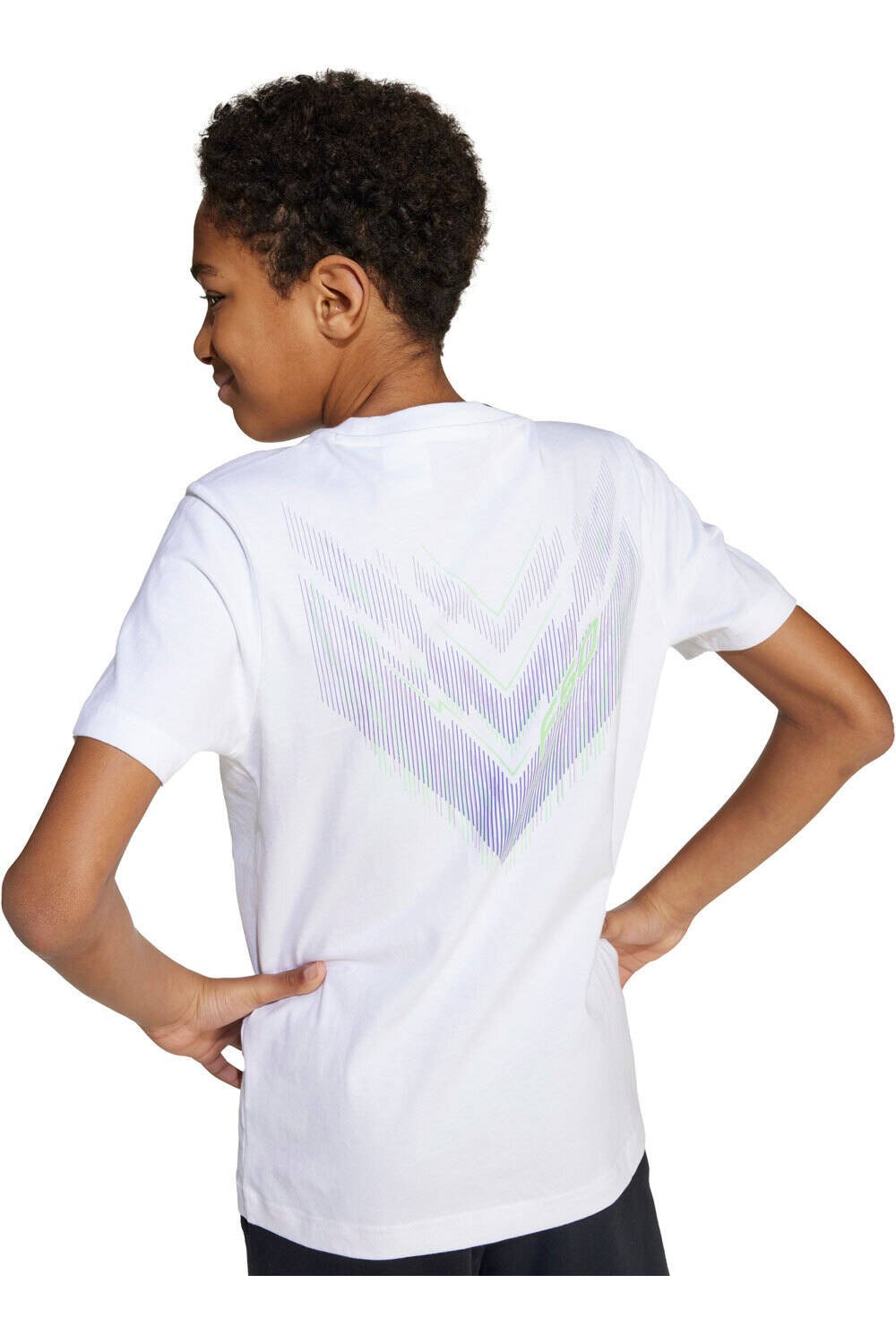 adidas camiseta manga corta niño F50 GRAPHIC vista detalle