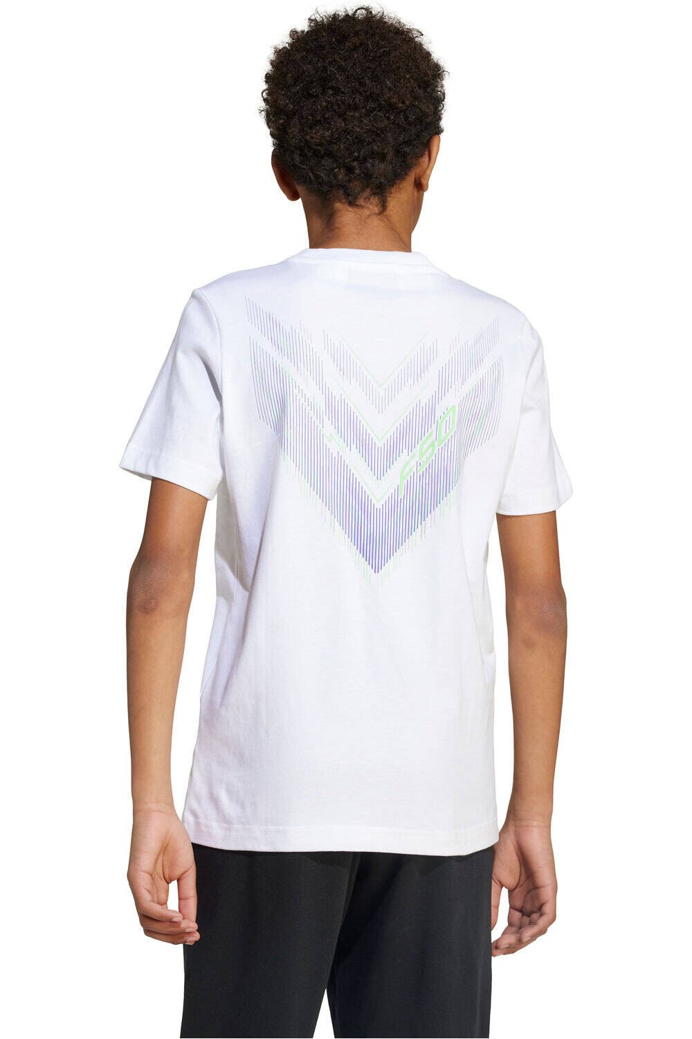adidas camiseta manga corta niño F50 GRAPHIC vista trasera