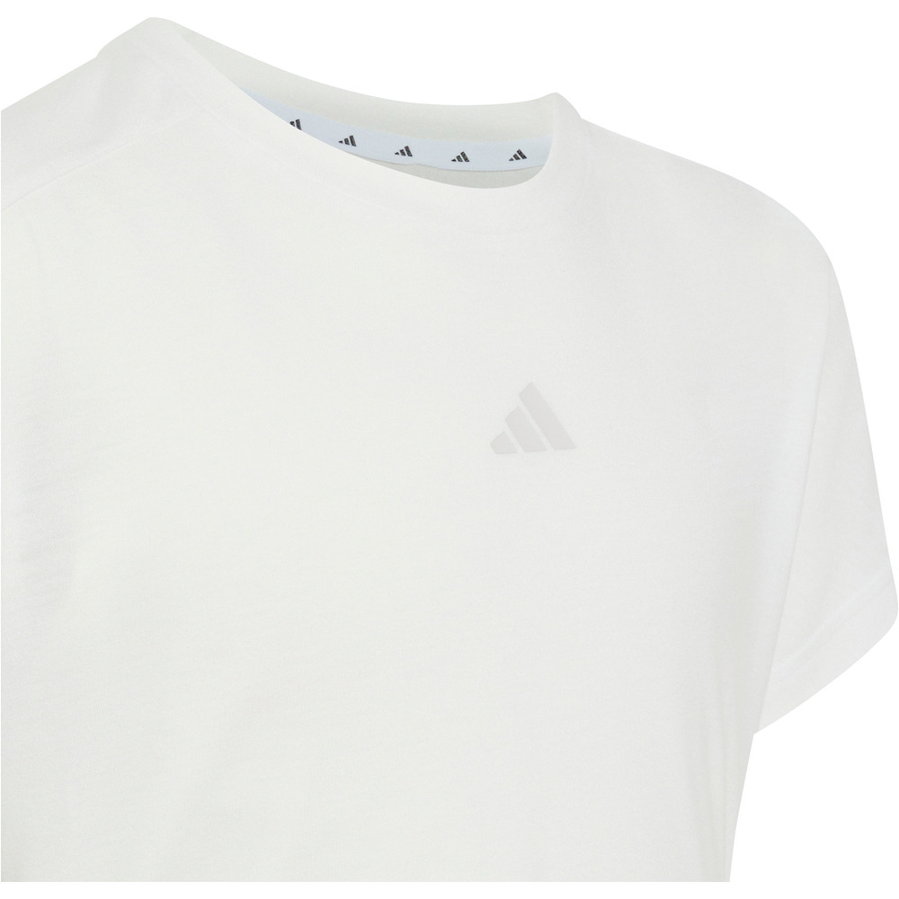 adidas camiseta manga corta niño G T vista detalle