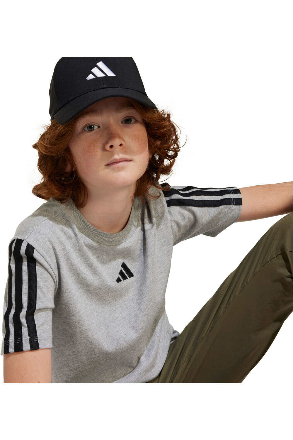 adidas camiseta manga corta niño J 3S TEE 160 vista detalle