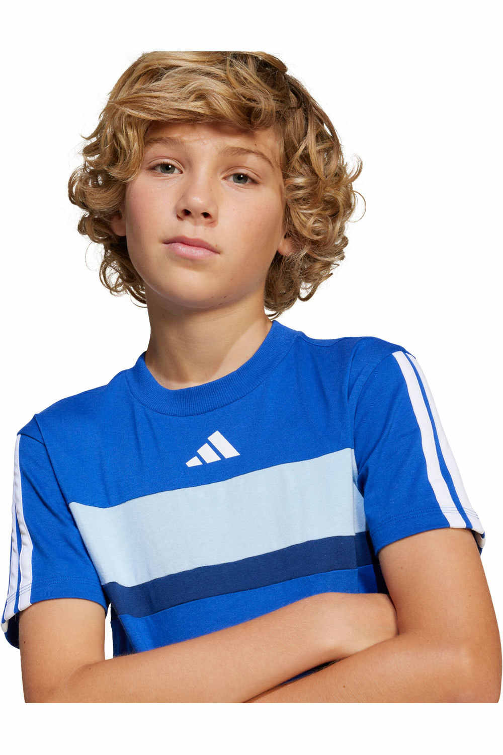 adidas camiseta manga corta niño J 3S TIB T 03
